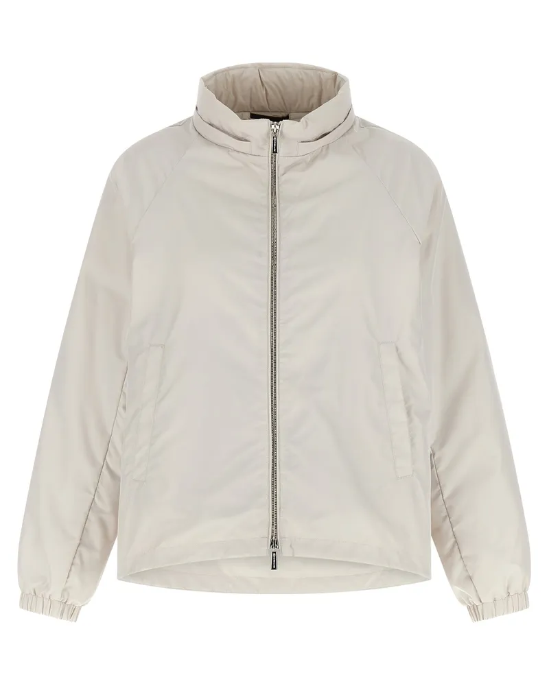MOORER Women's Beige Polyester Shell Jacket Clothing Beige