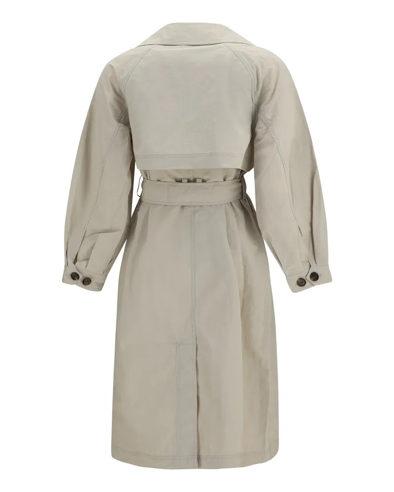 Barbour Women's Layla Rain Trench Mist-Dress-Navy-Tartan Polyamide Coats Mist/dress/navy/tartan Beige
