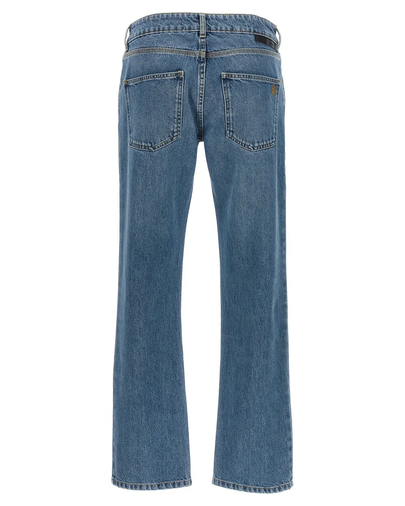 Stella McCartney Women's Blue Cotton Cropped Jeans Clothing Blue