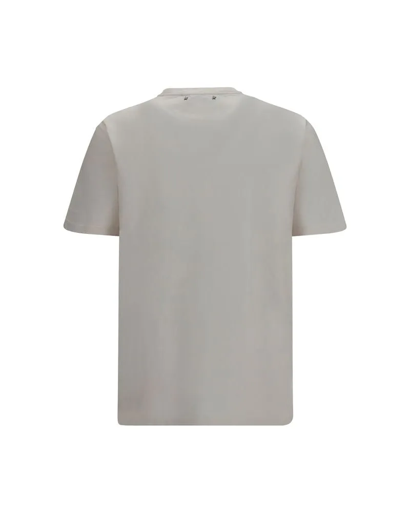 Golden Goose Men's White Cotton T-Shirt White