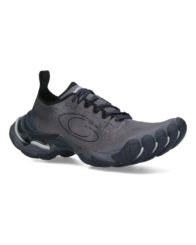 Balenciaga Men's Sneakers Grey Polyester Gray