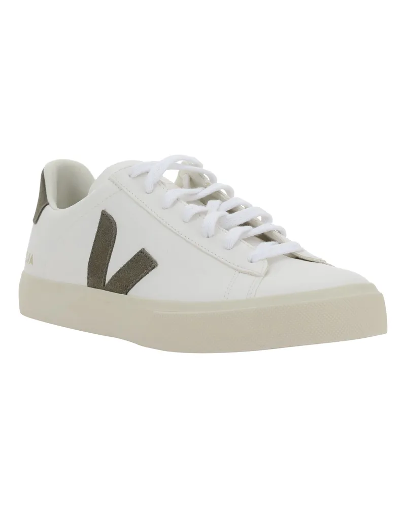 VEJA Men's Campo Sneakers Extra-White_kaki White