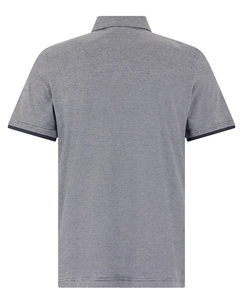 K-Way Men's Cotton Polo Shirt Heather Grey T-shirts And Polos Gray