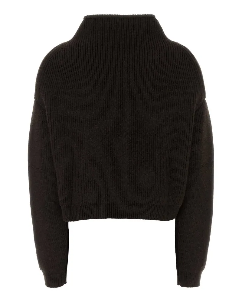 KHAITE Marjorie Cardigan — Brown Brown