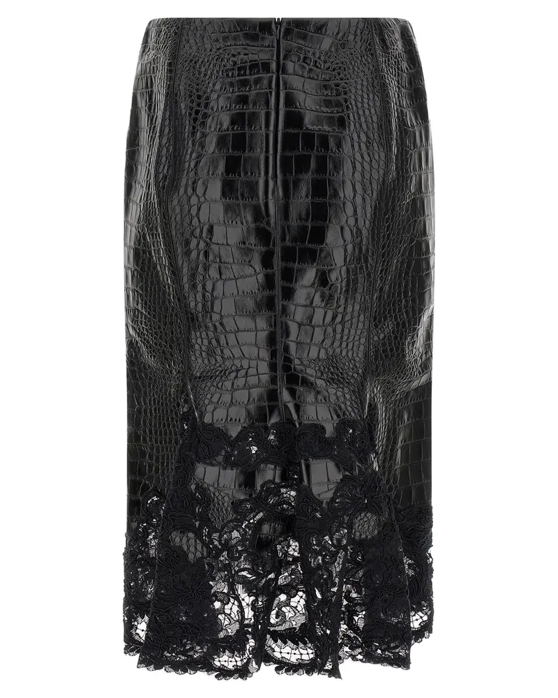 Ermanno Scervino Skirt — Black Black