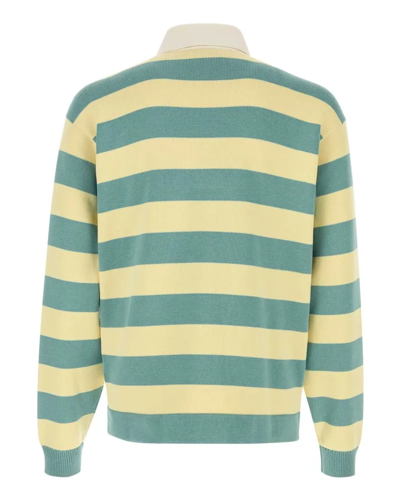 Gucci Men's Striped Cotton Polo Shirt Multicolor Multicolor