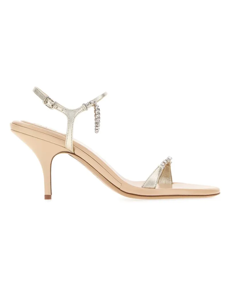 Chloé Women's Zia Sandal Beige Lamb Beige