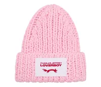 Unisex 062130405-Pnk Beanie Pink Cotton