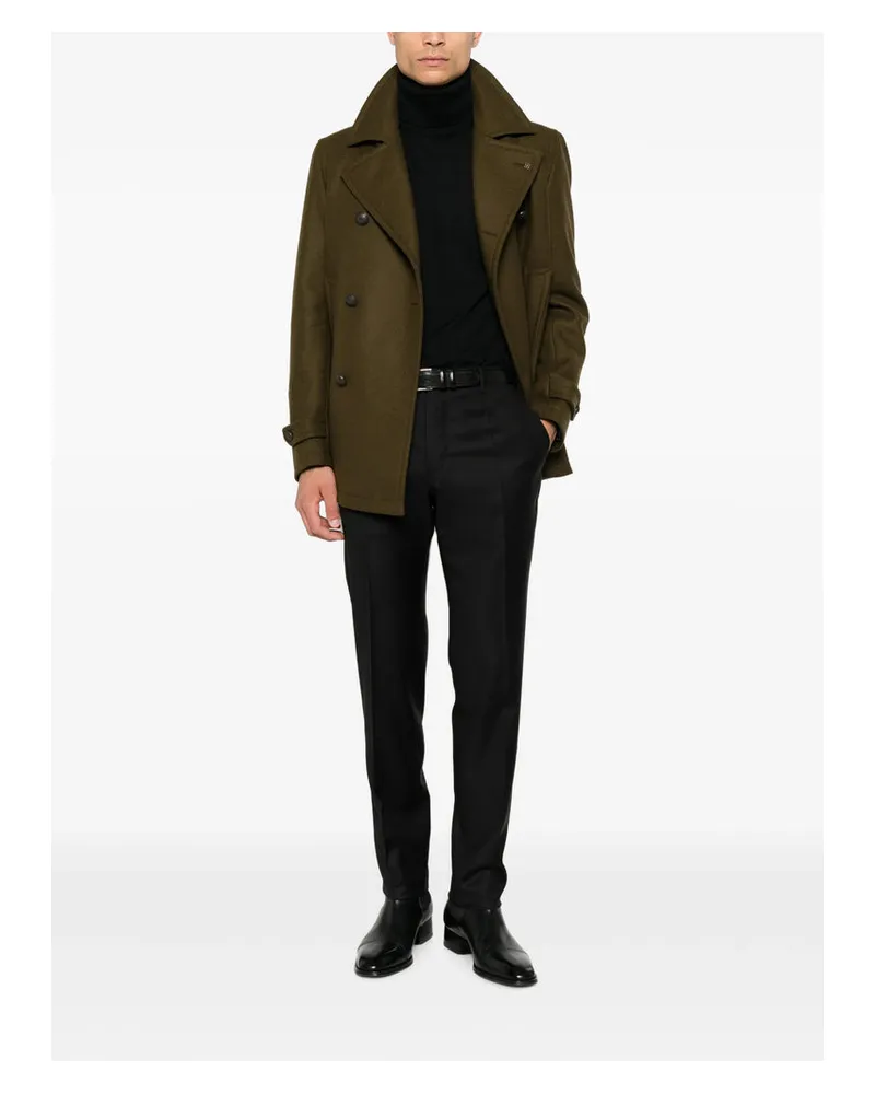 Tom Ford Roll Neck Wool Sweater — Black 