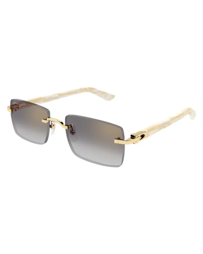 Cartier CT0579S Sunglasses — Gold Gold