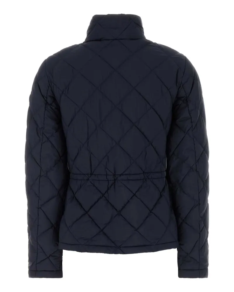 Burberry Women's Navy Blue Nylon Jacket Exterior: Lining: Giubbini Navy