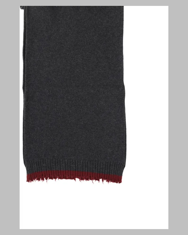 Uma Wang Cashmere Scarf — Charcoal Charcoal