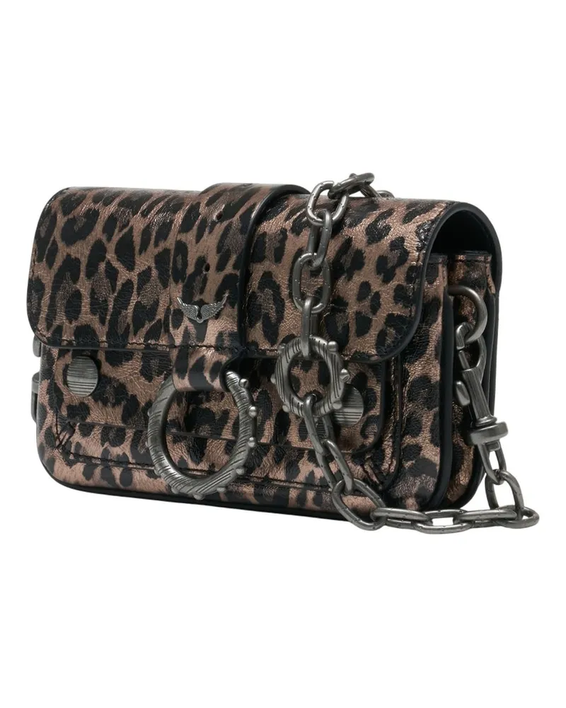 Zadig & Voltaire Women's Kate Wallet On Chain -  Leather Multicolor Calfskin Bags Wallets-On-Chain Multicolor