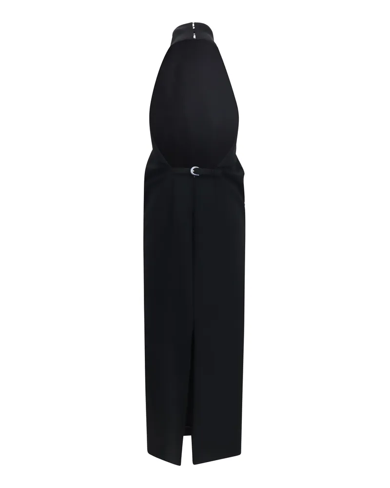KHAITE Women's Roxanne Dress Black Polyester Black