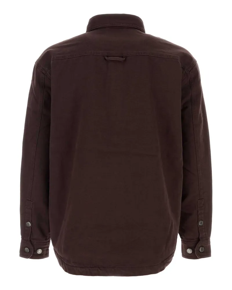 Carhartt WIP Canvas Shirt Jacket — Brown Brown