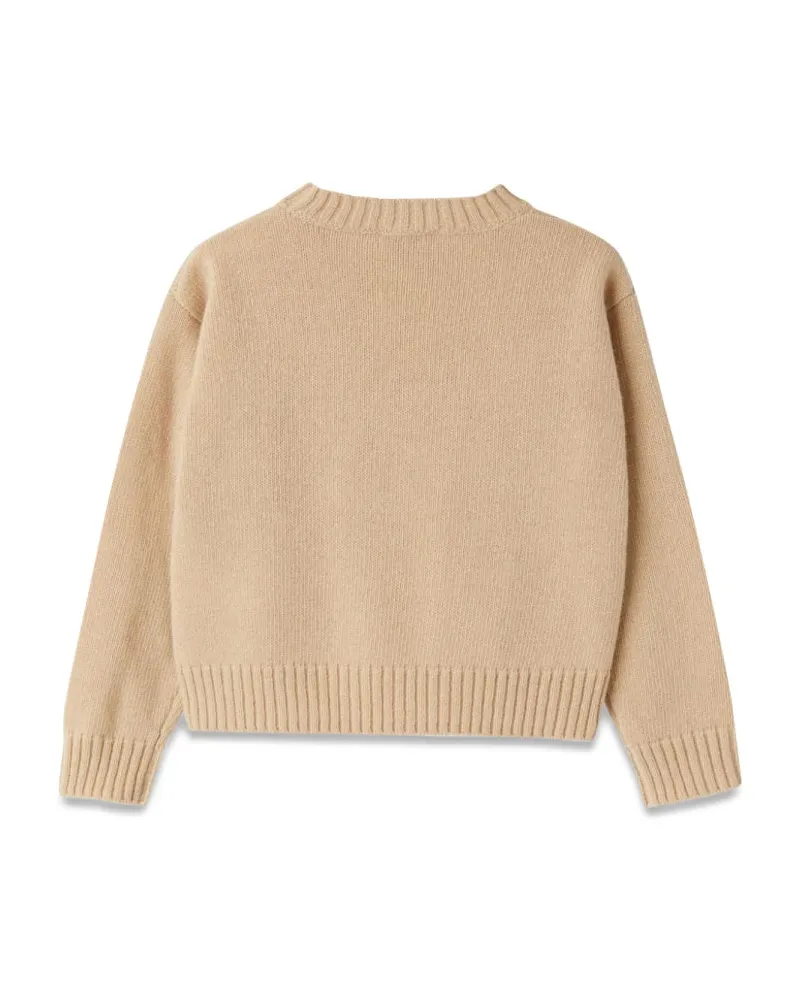 Il Gufo Virgin Wool Knit Sweater — Multicolor Multicolor