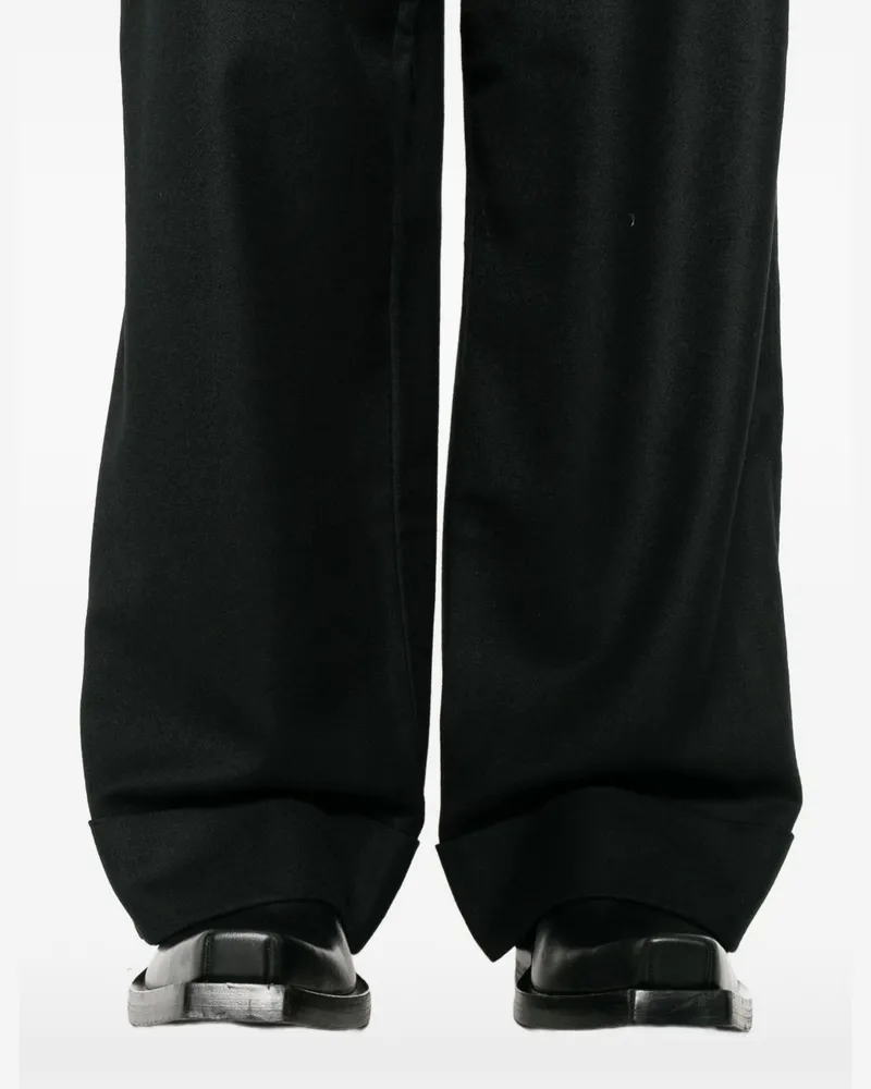 Junya Watanabe Wool Trousers — Black Black