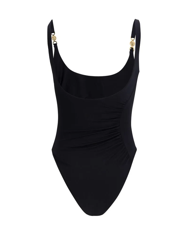 Versace Women's Black Polyamide One-Piece Swimsuit Clothing Black