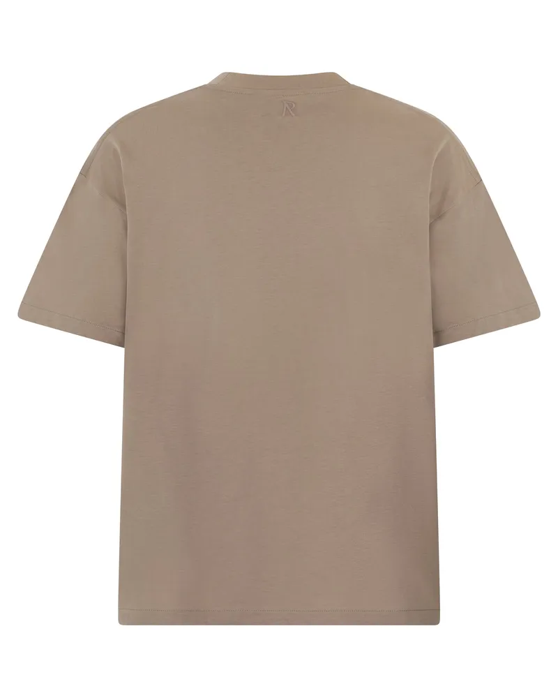 REPRESENT Cotton T-Shirt — Beige Beige