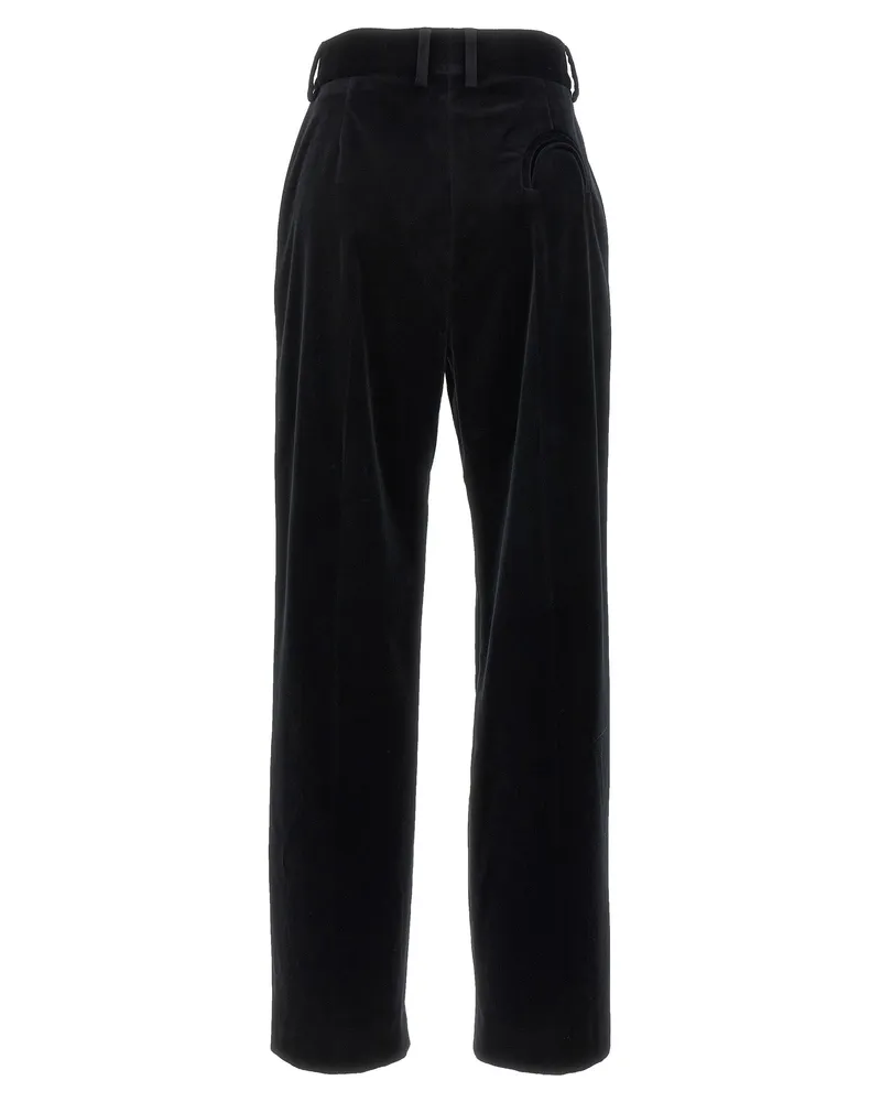 Blazé Milano Women's Black Cotton Dress Pants Black