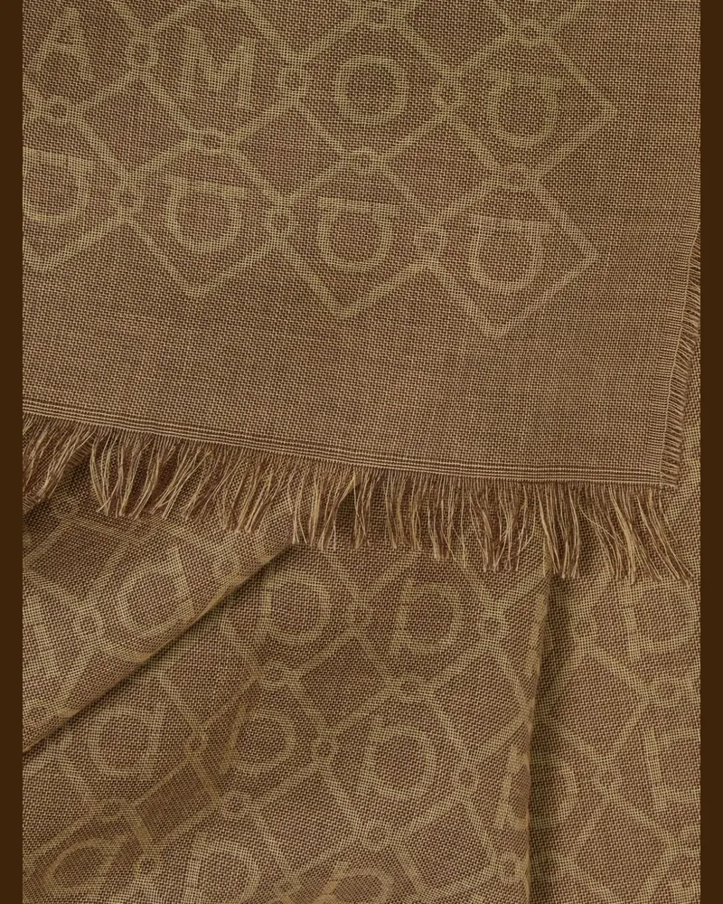 Ferragamo Wool Scarf — Camel Camel