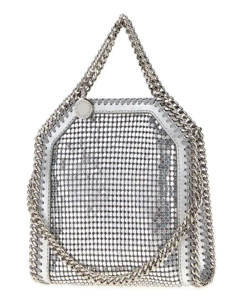 Stella McCartney Top Handle Bag — Silver Silver