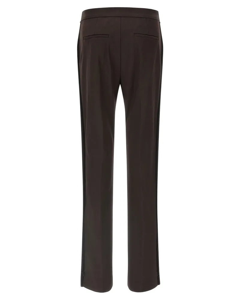SPORTMAX Guglia Trousers — Brown Brown