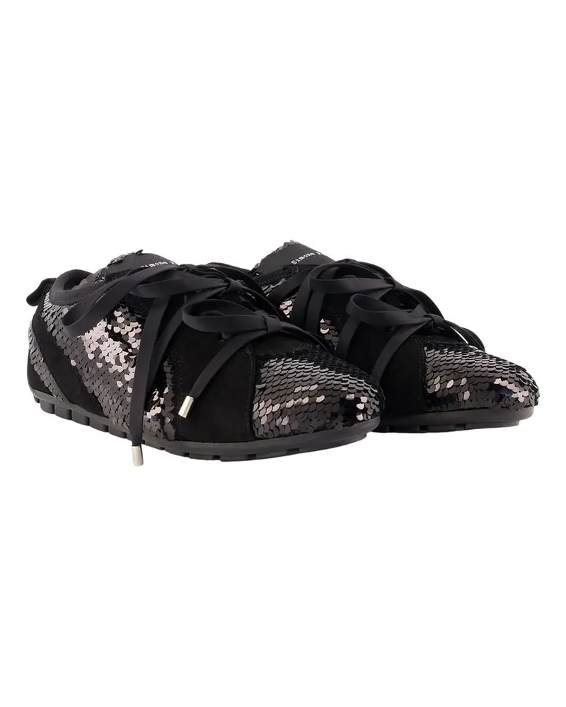 Simone Rocha Women's Ballerina Grip Trainer Sneakers -  Synthetic Red Shoes Black