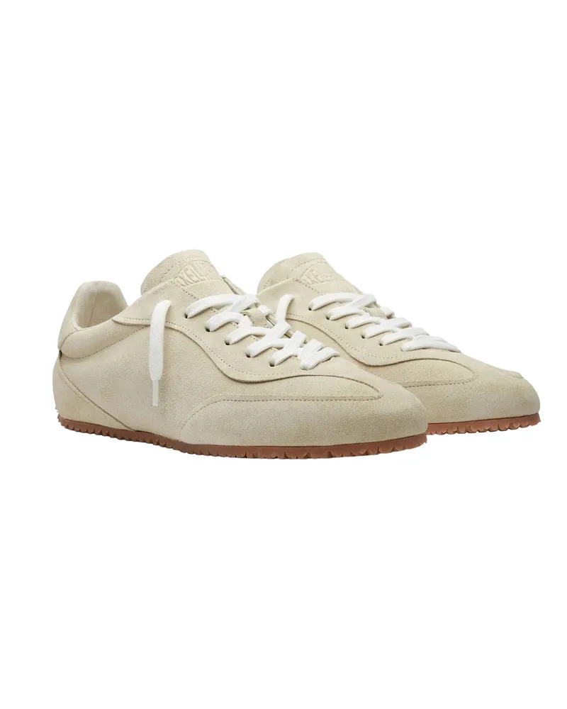 Axel Arigato Women's Sneakers Daze Runner Beige-Gum Suede Trainers Beige/gum Beige