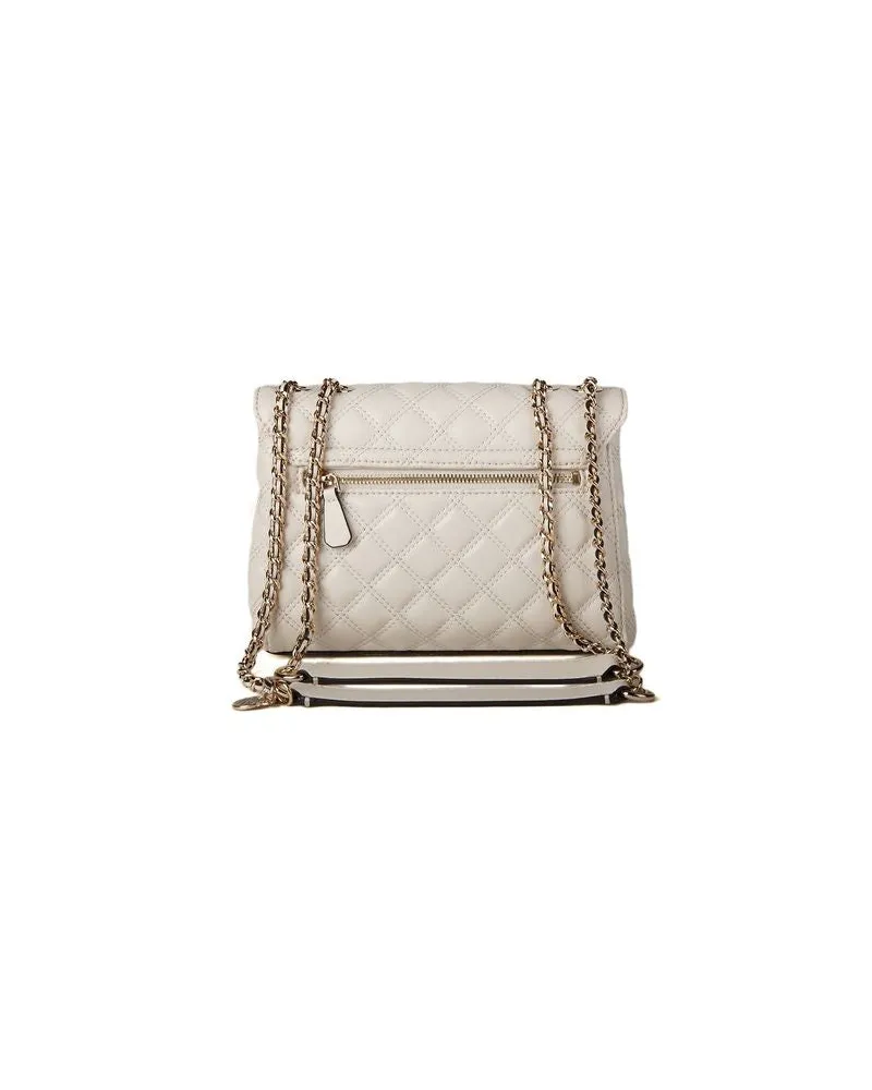 Guess Women's Shoulder Bag Bone Polyurethane - Shoulder-Bags Beige