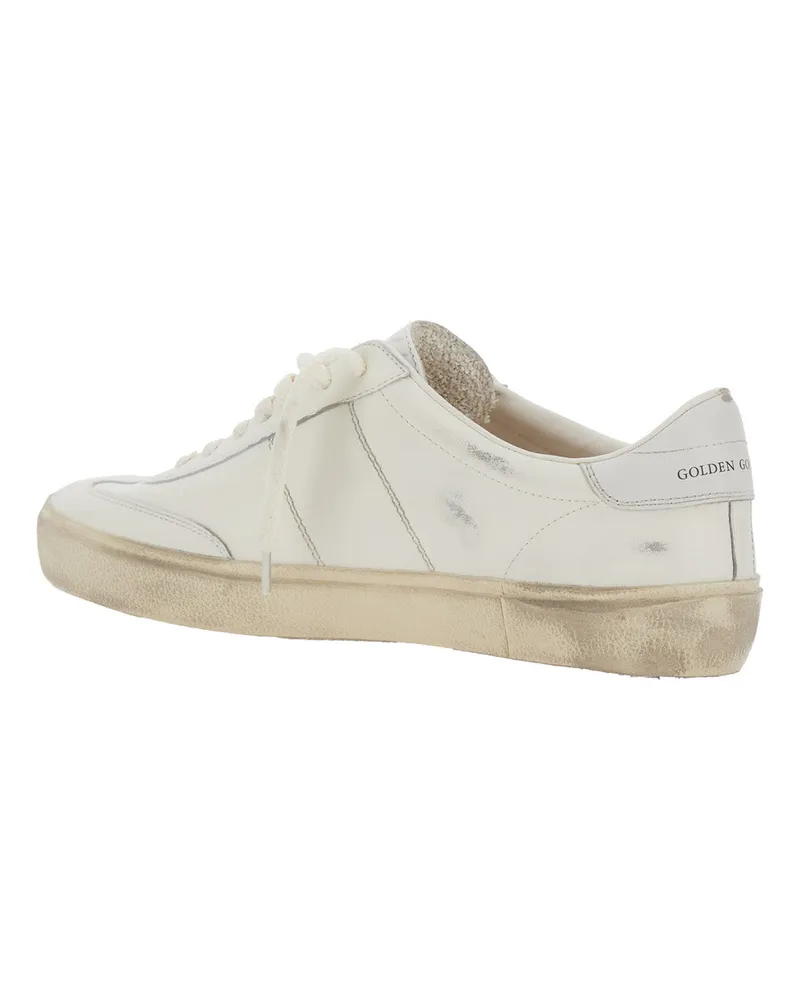 Golden Goose Men's Sneakers Soul-Star White Leather Ovine Trainers 