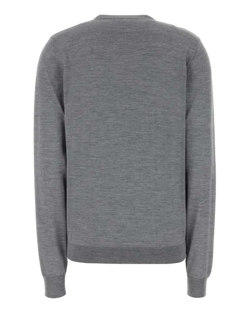 Gucci Women's Grey Wool Sweater Greyquill Exterior: Maglieria Gray
