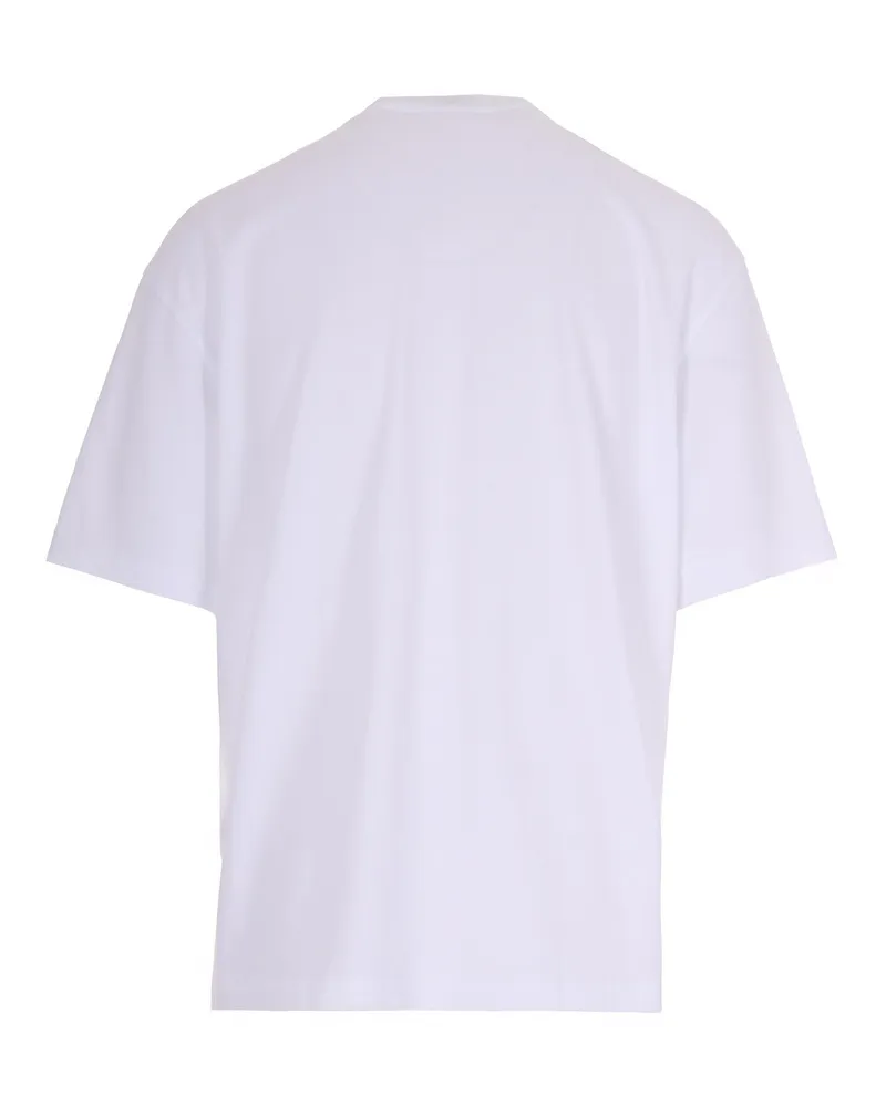 Axel Arigato Men T-Shirt Distort White Cotton T-Shirts And Polos White