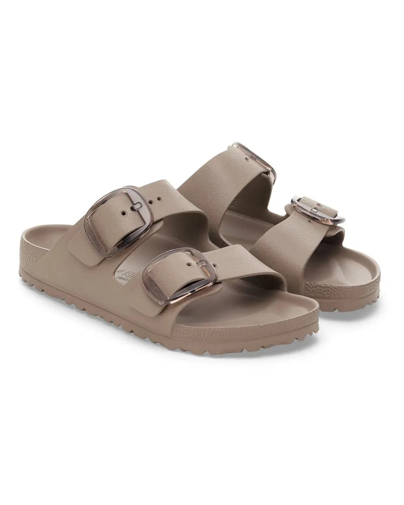 Birkenstock Women's Sandals Arizona Big Buckle Grey Taupe Slippers Flat Shoes Gray