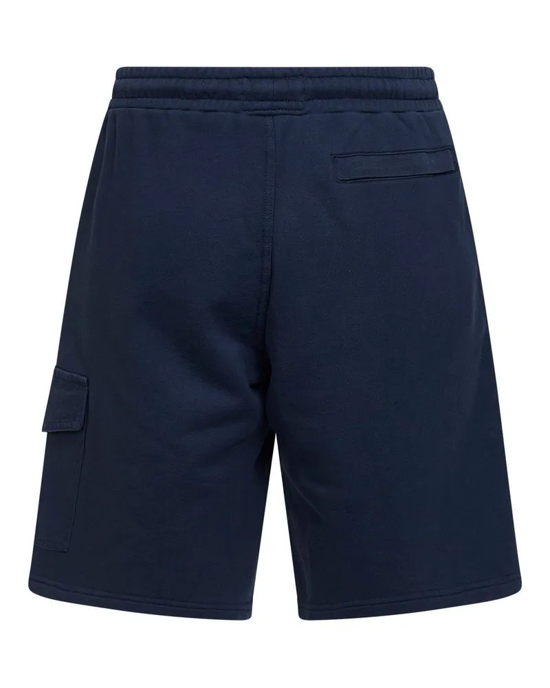 MC2 Saint Barth Men Bermuda Shorts Argo Navy Blue Cotton Navy