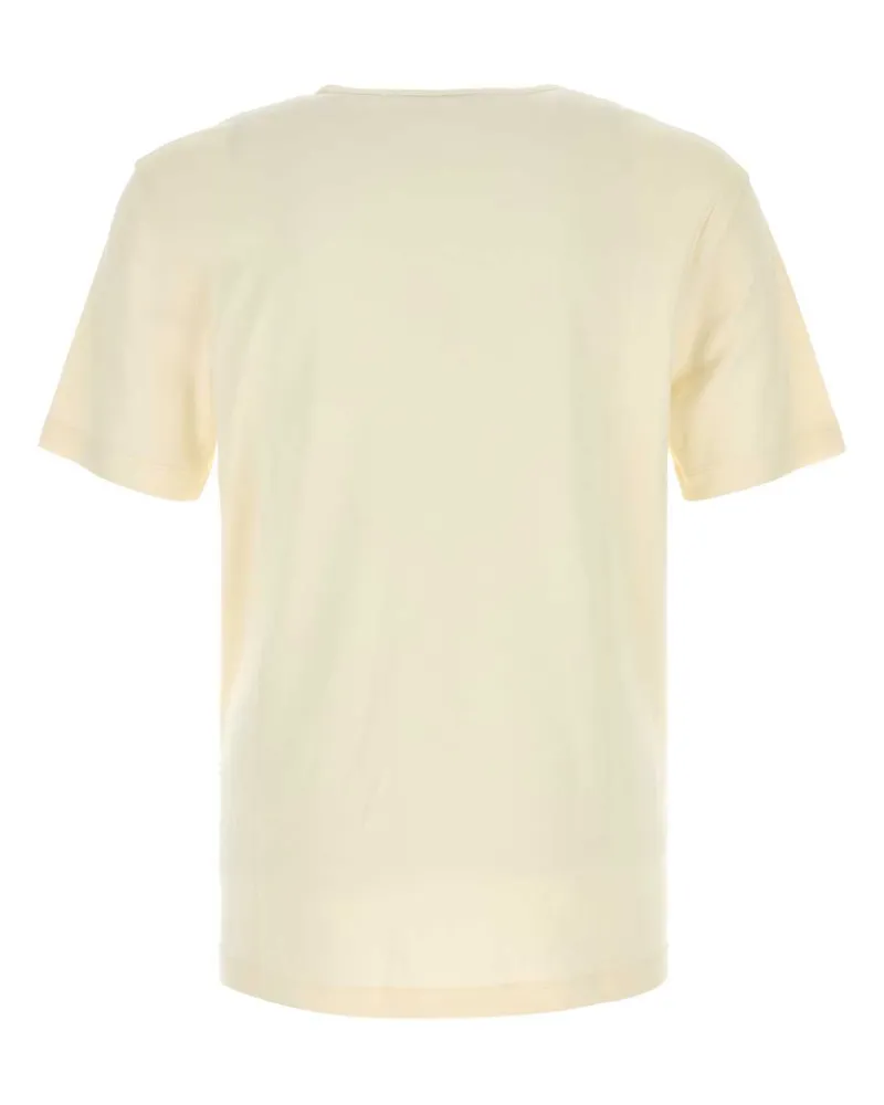 Christophe Lemaire Cotton T-Shirt — Beige Beige