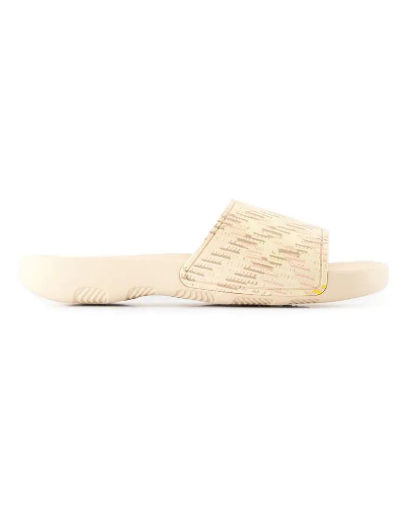 Burberry Women's Dive Check Sandals -  Synthetic Pink Shoes Mules Pink