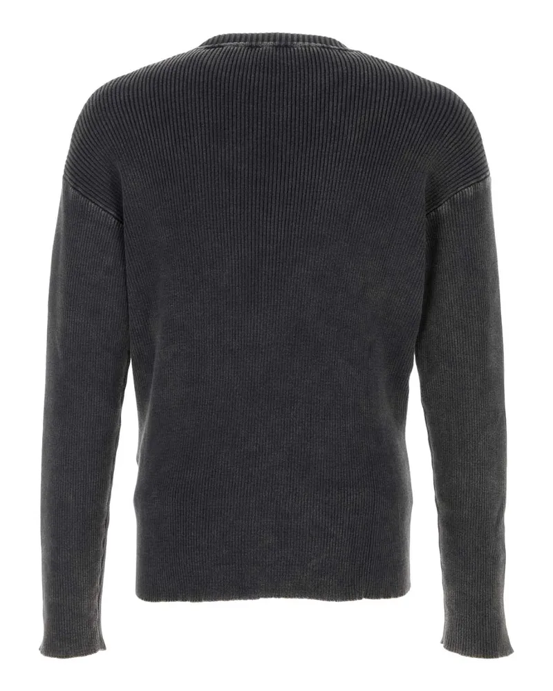 Diesel Men's Black Cotton K-Darren Sweater 900 Maglieria Black
