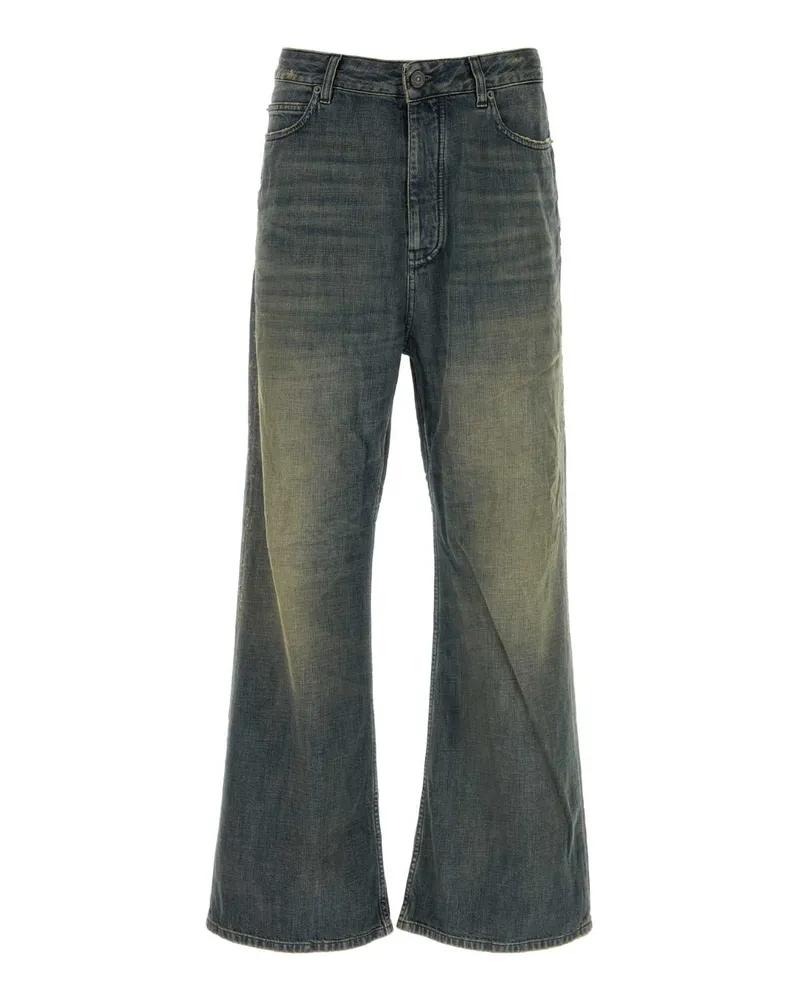 Balenciaga Crotch Jeans — Navy Navy
