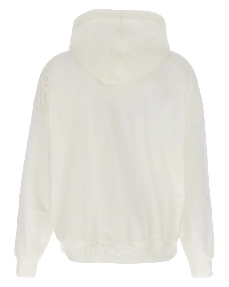 Brunello Cucinelli Monile-Detail Cotton Hoodie — White White