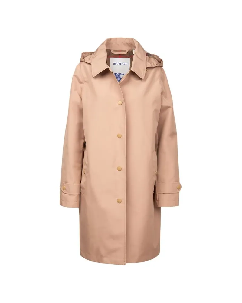 Burberry Oxclose Coat — Beige Beige
