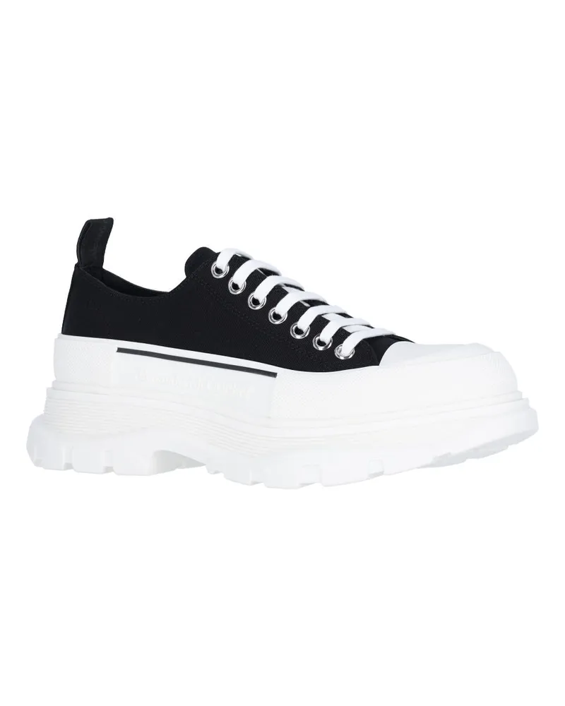 Alexander McQueen Men's Sneakers Black Cotton Black