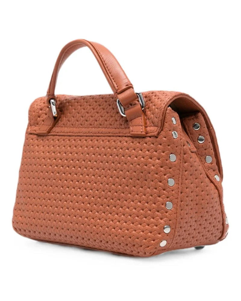 Zanellato Postina Top Handle Bag — Cognac Cognac