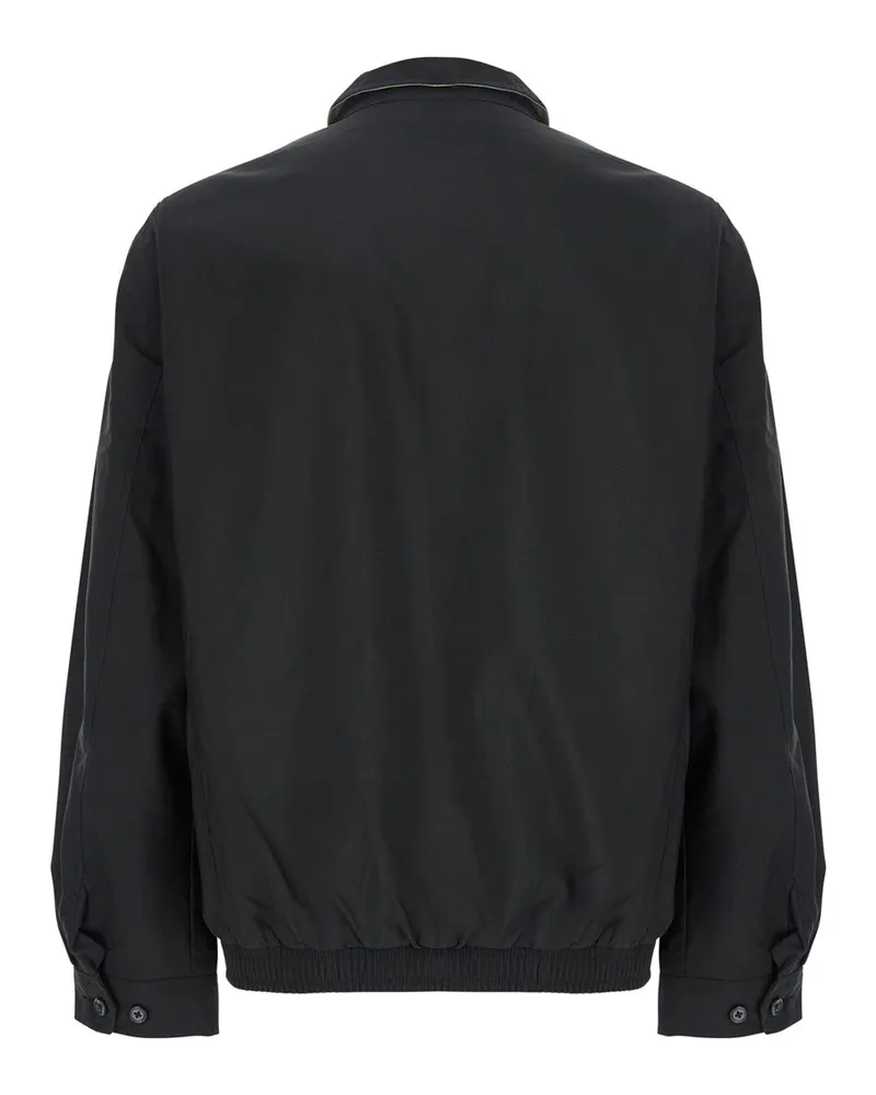 Ralph Lauren Men's Jacket Tech Fabric Black Polyester (recycled) Coat Black