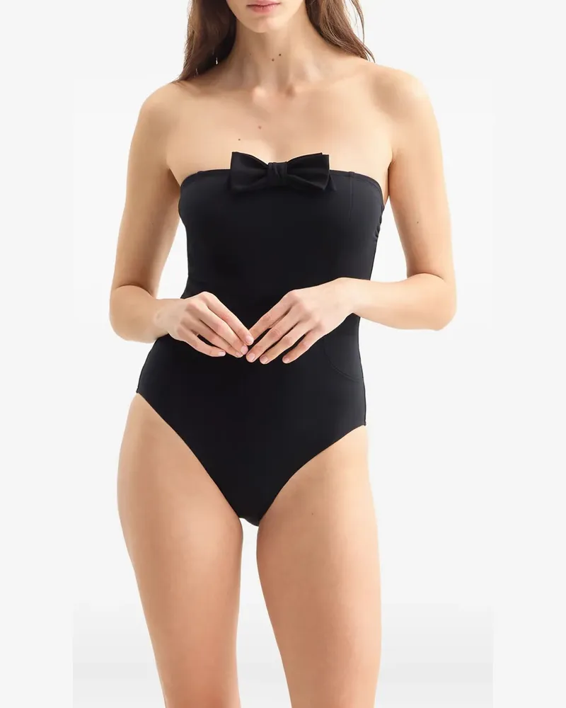 Eres Women's Dresscode Bow-Detail Strapless Swimsuit Aw25 W Black