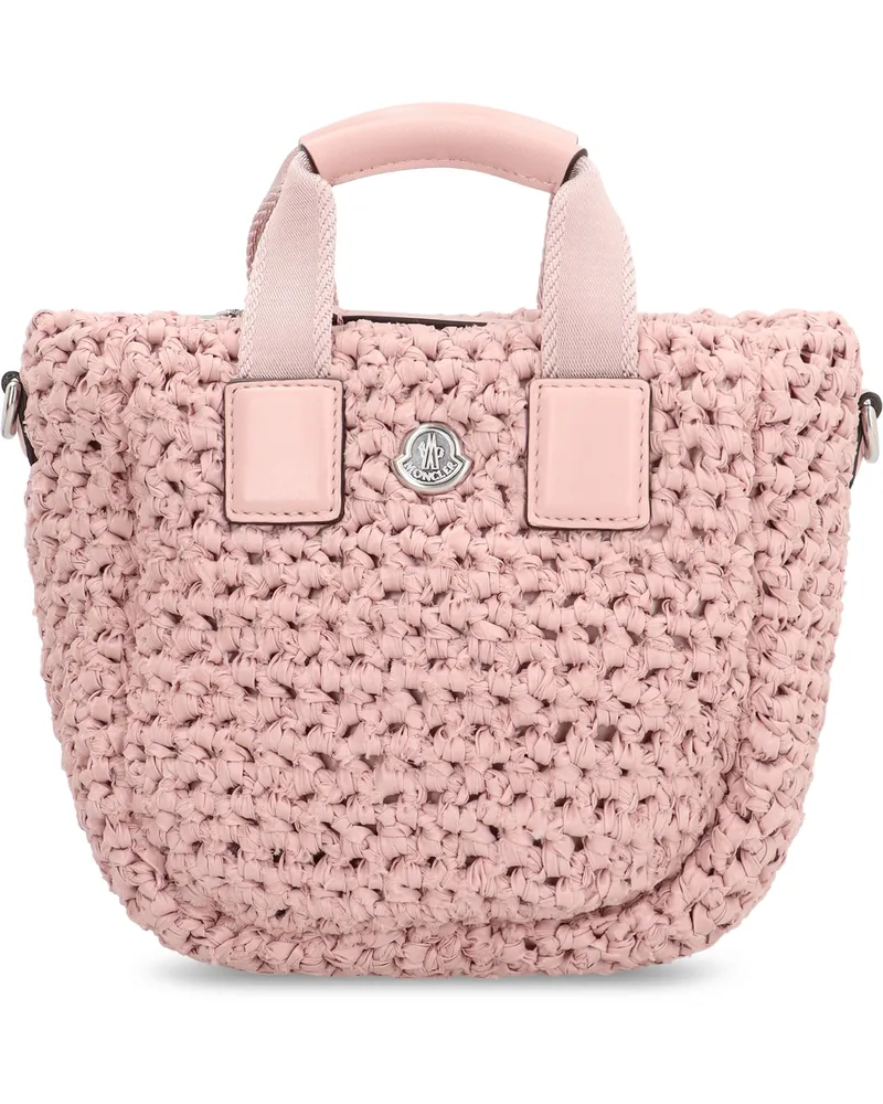 Moncler Women's Micro Caradoc Tote Pink Bags Pink