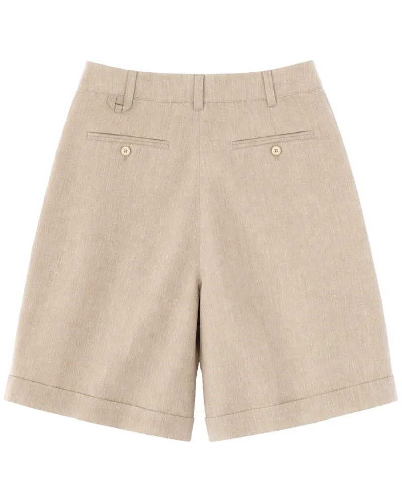 Jacquemus Pastro Chino Shorts — Beige Beige