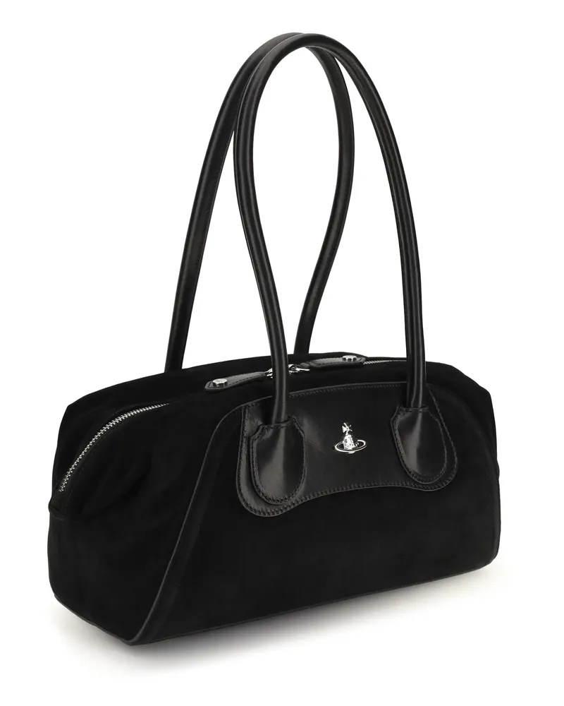 Vivienne Westwood Shirley Shoulder Bag — Black Black