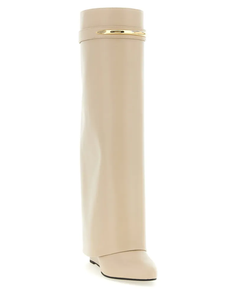Givenchy Shark Pinch Boot — Beige Beige