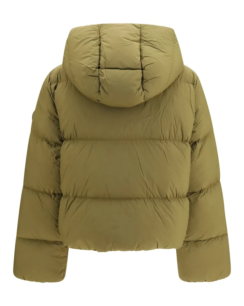 Ganni Future Down Jacket — Green Green
